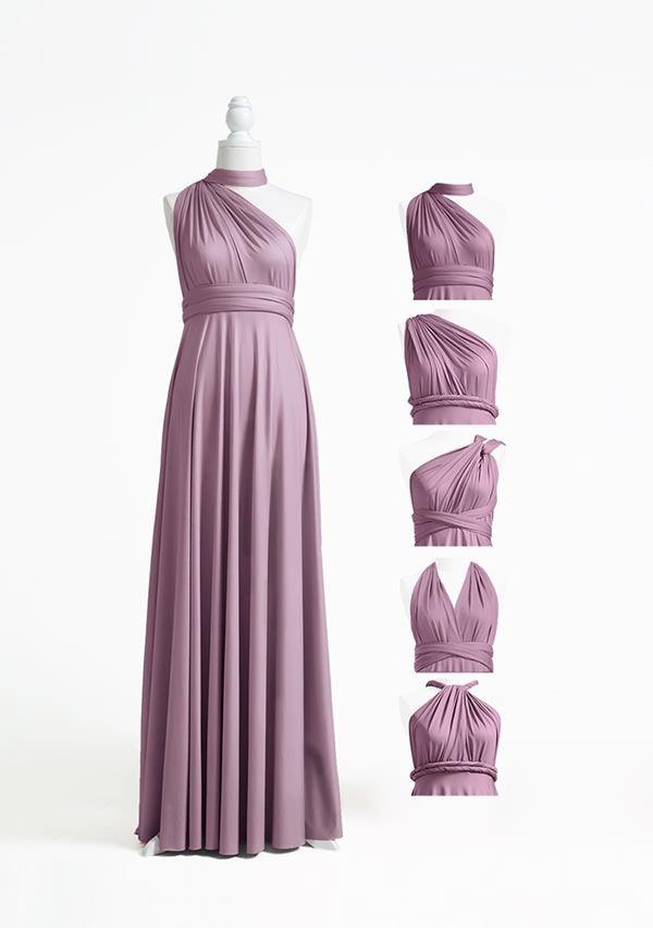 Buy Mauve Multiway Convertible Infinity Dress – InfinityDress.ca