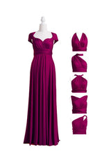 Plum Multiway Convertible Infinity Dress - 72Styles