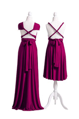 Plum Multiway Convertible Infinity Dress - 72Styles