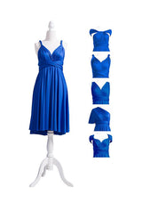 Royal Blue Multiway Convertible Infinity Dress - 72Styles