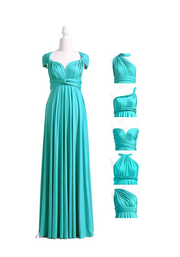 Buy Turquoise Multiway Convertible Infinity Dress – InfinityDress.ca