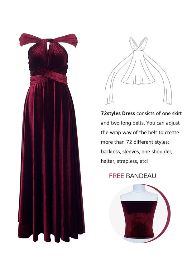 Buy Velvet Infinity Dress, Multiway Dress