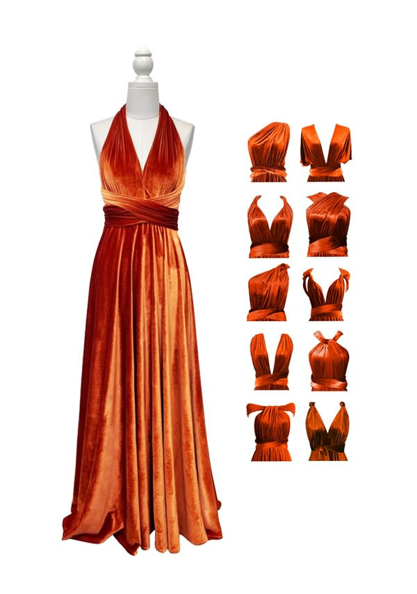 Buy Velvet Infinity Dress, Multiway Dress