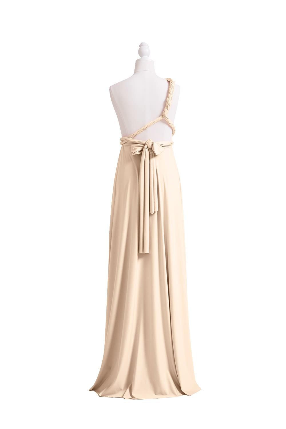 Buy Champagne Multiway Convertible Infinity Dress InfinityDress.ca Buy Champagne Multiway Convertible Infinity Dress InfinityDress.ca