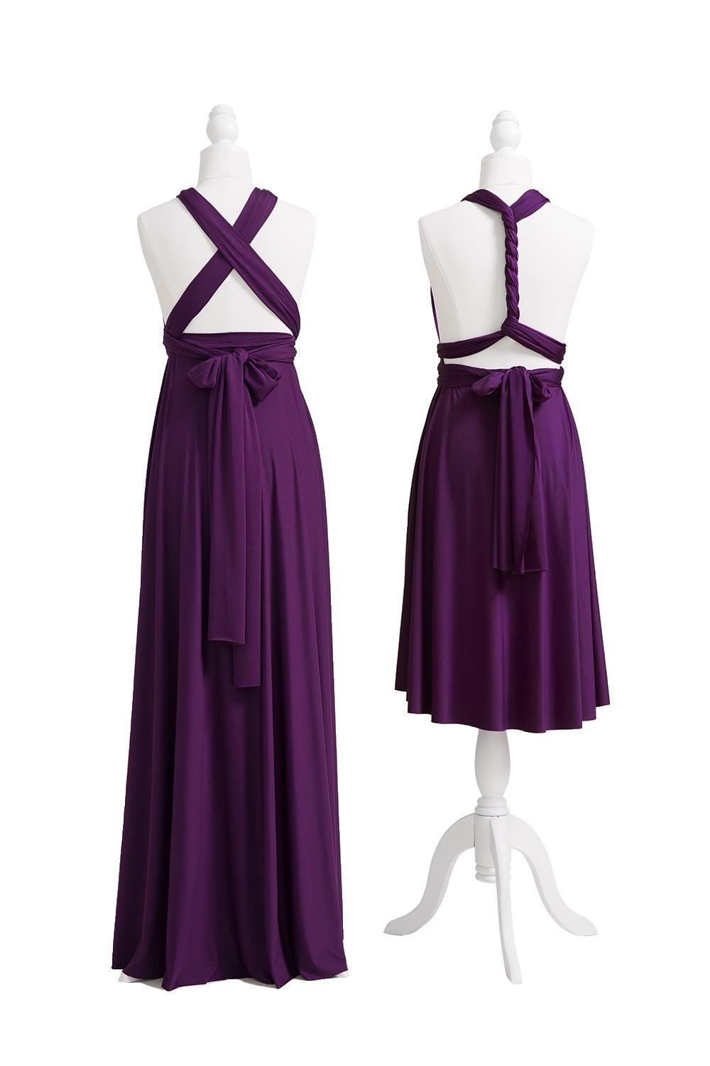 Buy Dark Purple Multiway Convertible Infinity Dress – InfinityDress.ca