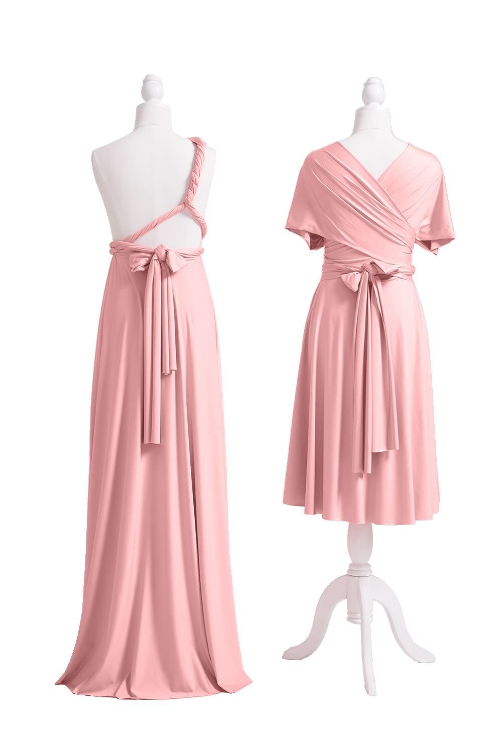 Mauve Multiway Convertible Infinity Dress main image 1