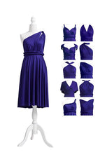 Midnight Blue Multiway Convertible Infinity Dress - 72Styles