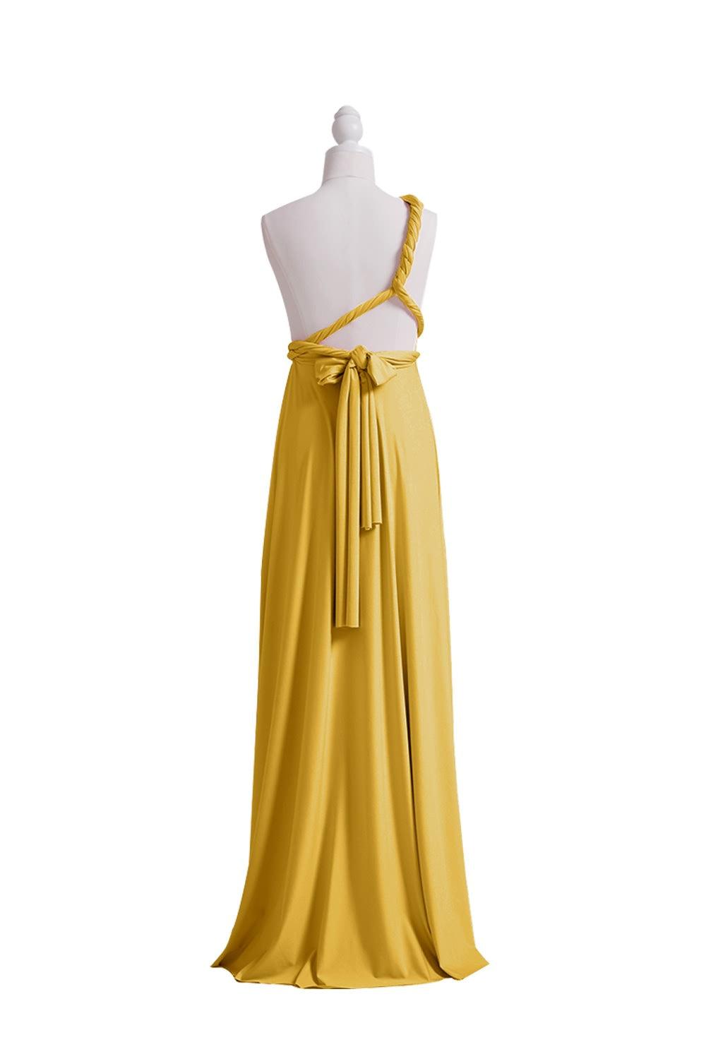 infinity dress mustard yellow Infinity Dress Mustard Shop