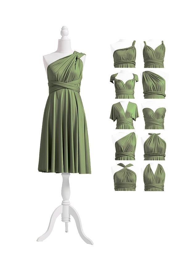 Buy Olive Green Multiway Convertible Infinity Dress InfinityDress.ca Buy Olive Green Multiway Convertible Infinity Dress InfinityDress.ca