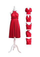 Red Multiway Convertible Infinity Dress - 72Styles