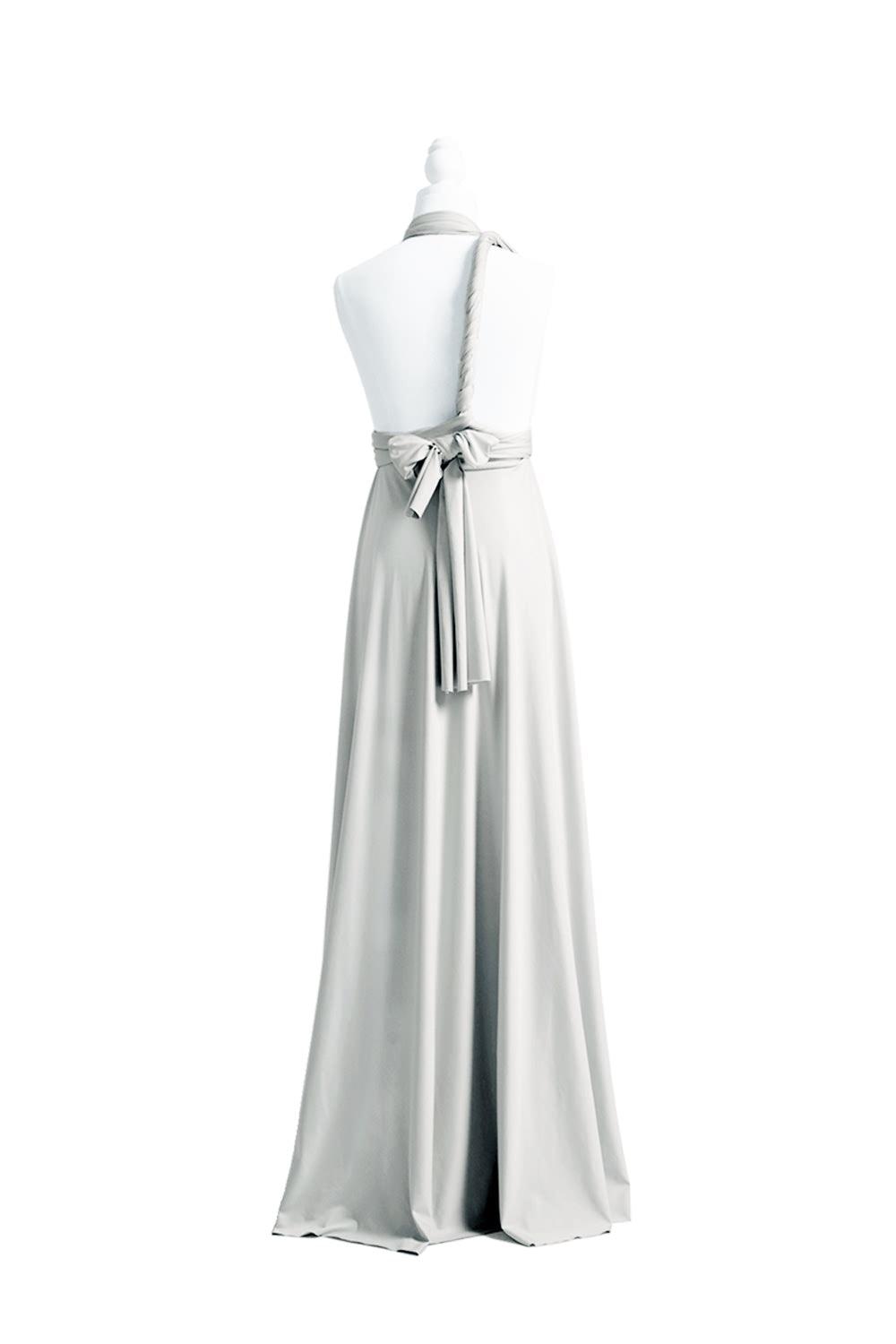 Buy Silver Grey Multiway Convertible Infinity Dress InfinityDress.ca Buy Silver Grey Multiway Convertible Infinity Dress InfinityDress.ca