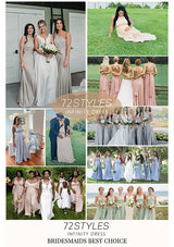Silver Grey Multiway Convertible Infinity Dress - 72Styles